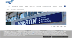 Desktop Screenshot of maertin-freiburg.de